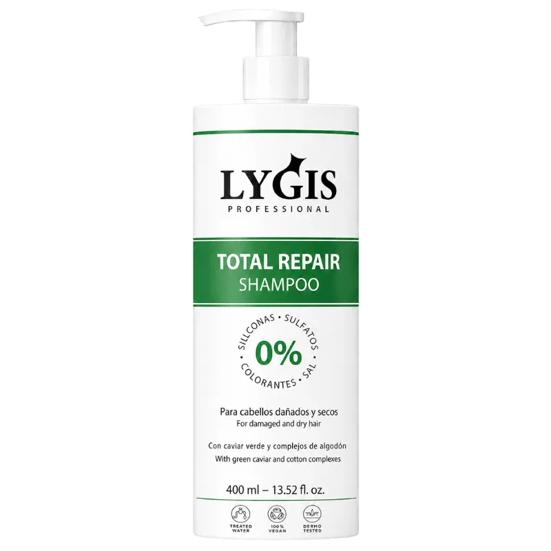 [ART00082] Lygis Champú Reparador para cabello dañado 0%  400ml