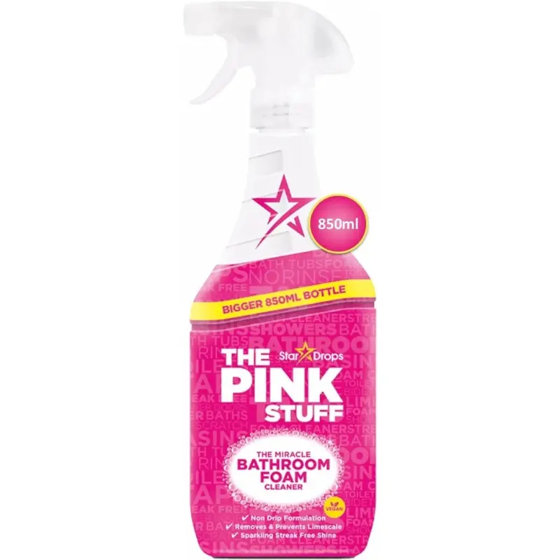 [ART00043] The Pink Stuff- Stardrops Espuma Limpiadora para Baño 850 ml